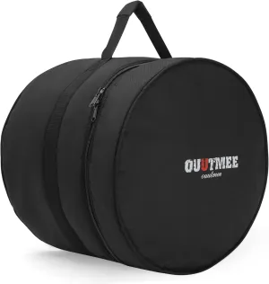 Floor Tom Drum Bag For Floor Tom 16"x16"/16"x14", 10mm Thick Padded Travel Drum Case