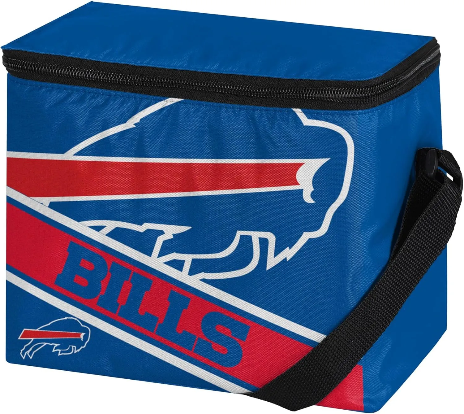 FOCO NFL Big Logo Stripe 6-Pack Cooler