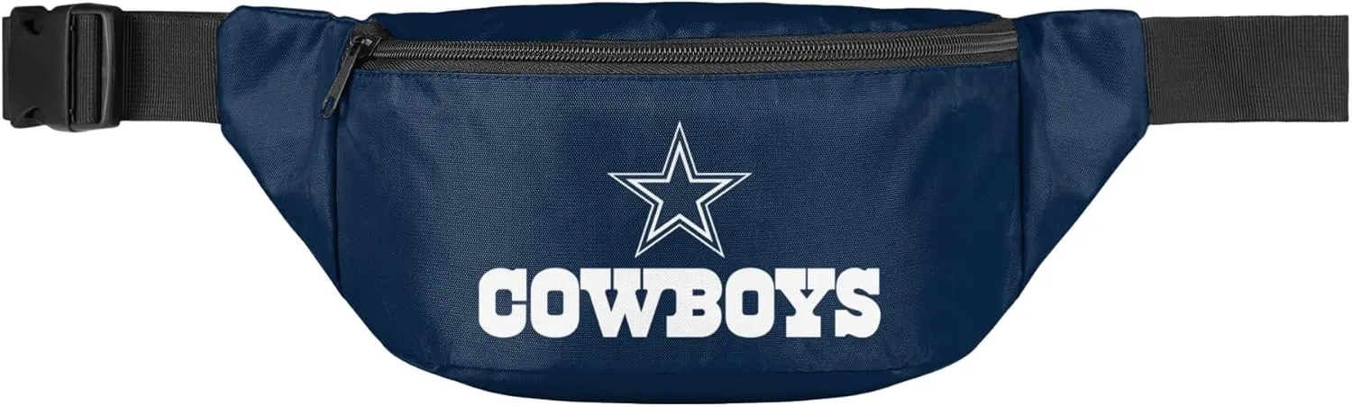 FOCO NFL Team Big Logo Fanny Pack Cooler, Dallas Cowboys