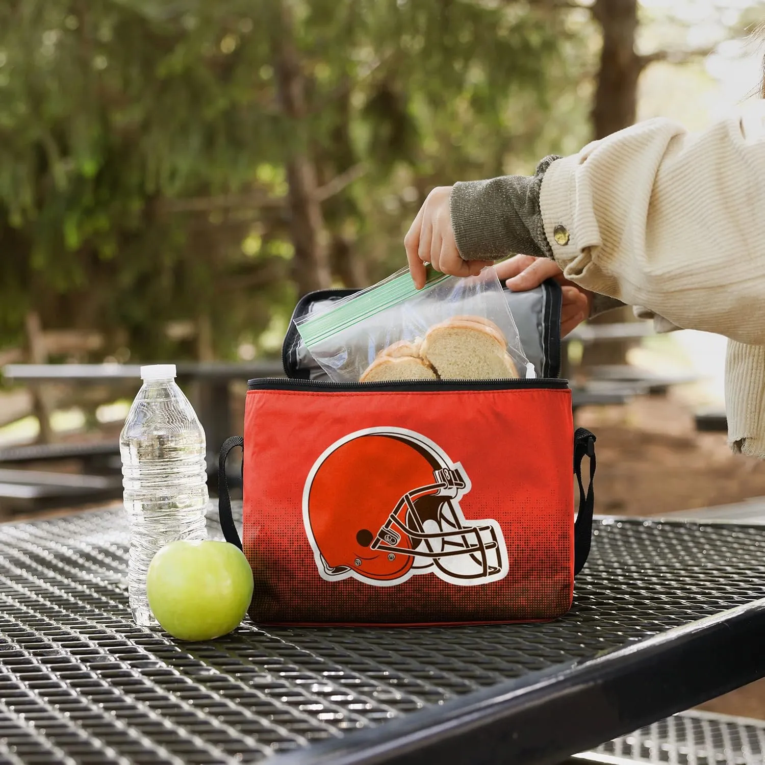 FOCO Unisex Gradient Print Lunch Bag Cooler