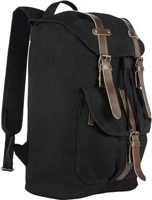Fox Outdoor 43-221 Retro Madridian Rucksack - Black