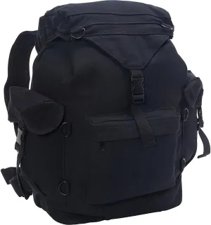 Fox Outdoor Products Australian Style Rucksack, Black, 19 x 18 x 8