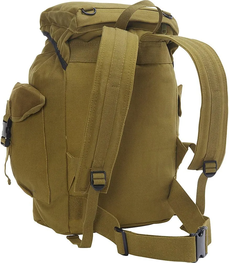 Fox Outdoor Products Australian Style Rucksack, Black, 19 x 18 x 8