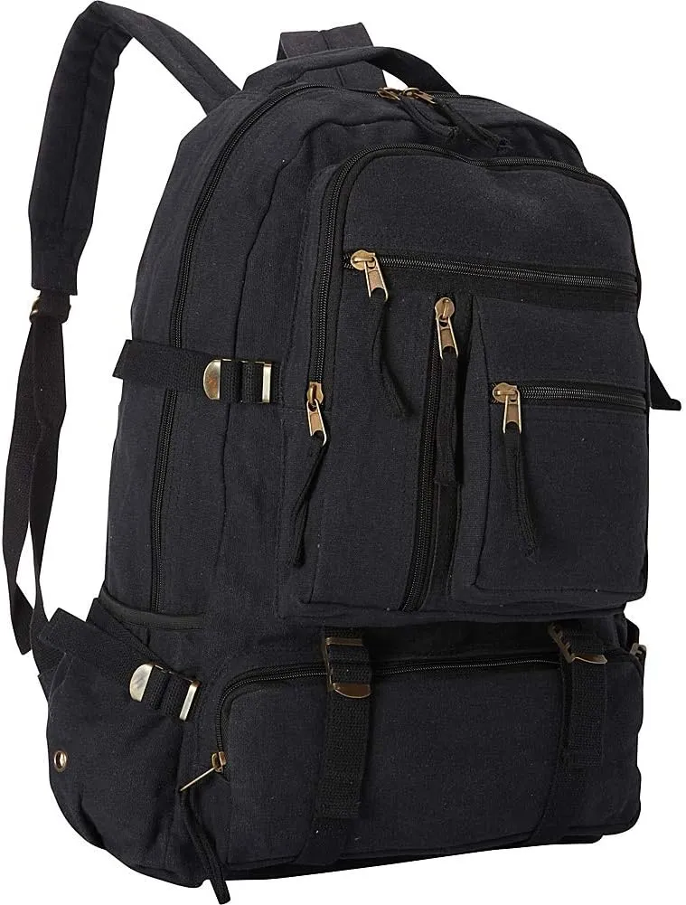 Fox Outdoor Products Retro Cantabrian No Leather Trim Excursion Rucksack