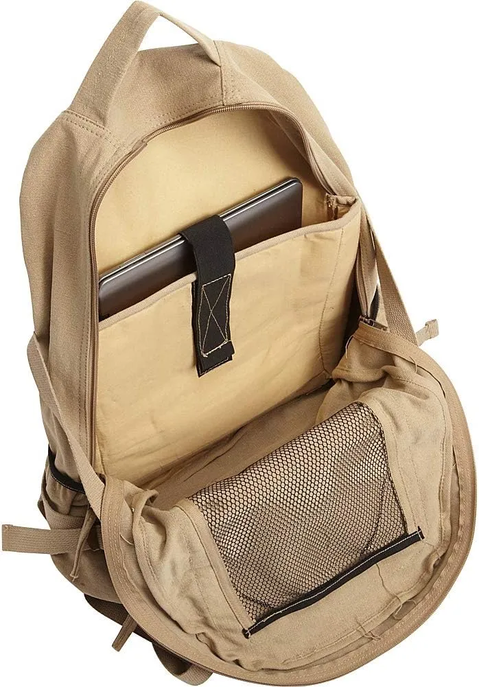 Fox Outdoor Products Retro Cantabrian No Leather Trim Excursion Rucksack