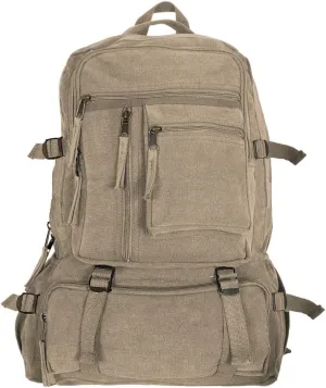 Fox Outdoor Products Retro Cantabrian No Leather Trim Excursion Rucksack