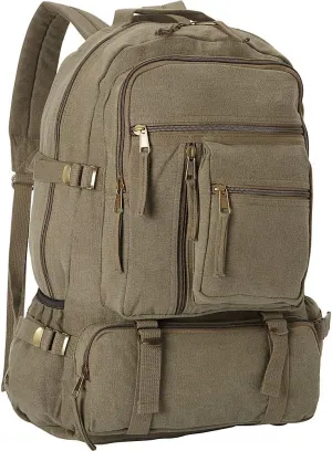 Fox Outdoor Products Retro Cantabrian No Leather Trim Excursion Rucksack