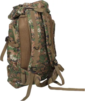 FRCOLOR Mountaineering Oxford Cloth Backpack 80l Large Hiking Camping Bag Outdoor Organizer Back Storage Pouch Comfortable Straps