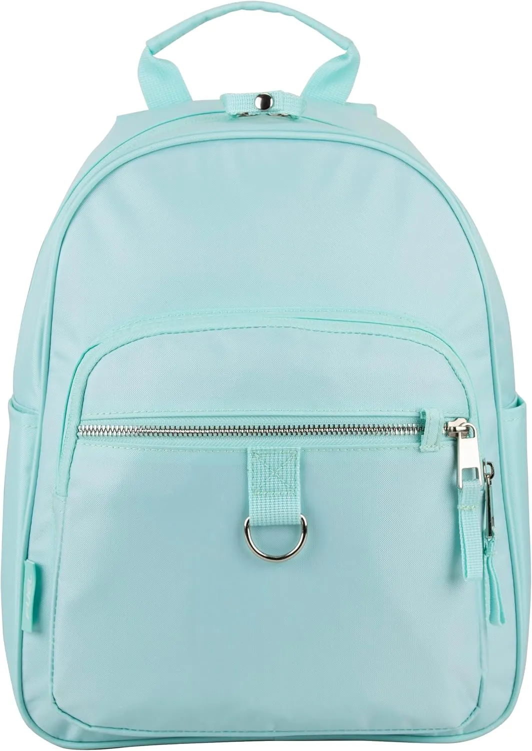 FUEL Womens Small Mini Travel Waterproof Backpack Biking Shopping Daypack Purse Anti Theft Rucksack, Light Blue Turquoise