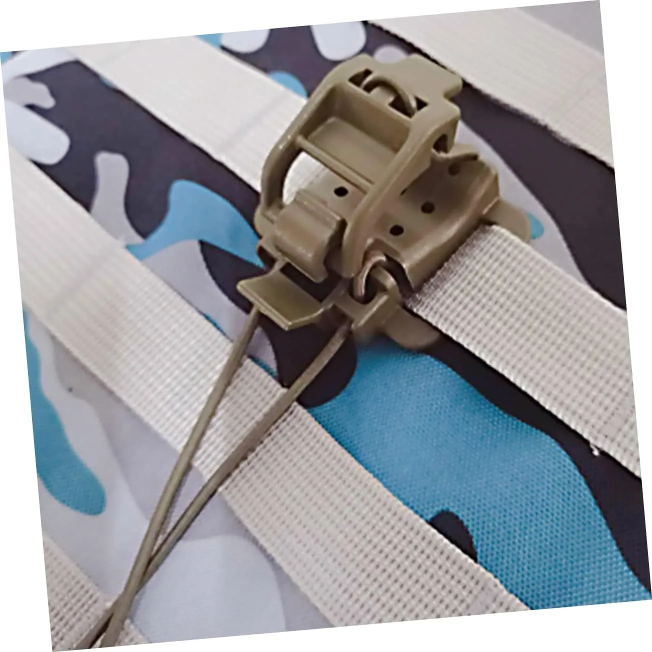 GALPADA Back Hanger Camping Webbing Whistle Webbing Clip Buckle Outdoor Gear Clip Rucksack Bag Clips Walking