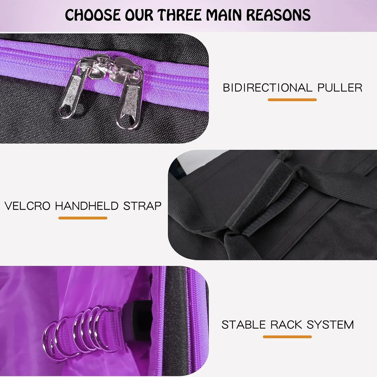 Garment bags for travel,28"dance bag with coat hanger, clothes rack dance suitcase, clothes rack for hanging clothes,Rolling garment bags with wheels