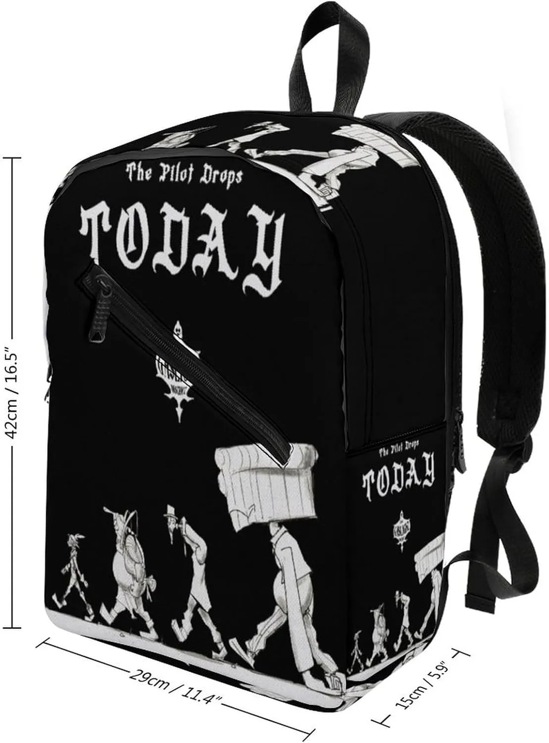 Gaslight District Backpack Lightweight Large Capacity Laptop Backpack For Hiking Work Travel Unisex