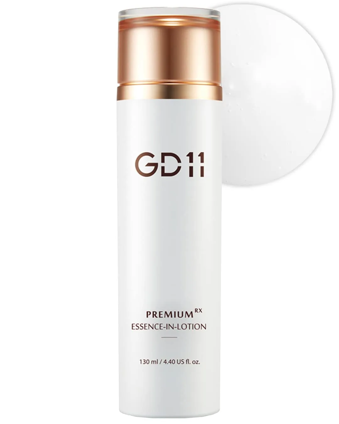 GD11 Premium RX Essence in Lotion | Moisturizing & Anti-Aging Face Lotion with Stem Cell Extract & Ceramide | Strengthen Skin Barrier & Anti-Wrinkle Firming Emulsion for Skin Smoothing, 4.4 fl.oz.