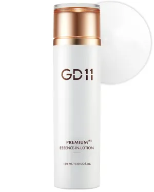 GD11 Premium RX Essence in Lotion | Moisturizing & Anti-Aging Face Lotion with Stem Cell Extract & Ceramide | Strengthen Skin Barrier & Anti-Wrinkle Firming Emulsion for Skin Smoothing, 4.4 fl.oz.