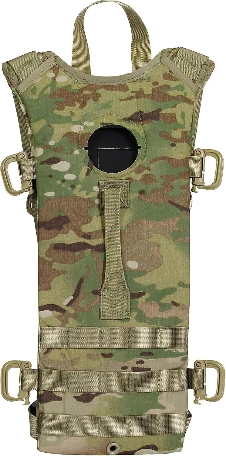 Genuine US Military GI (100 Oz.) MOLLE Hydration Carrier with Imported 3L/100 Oz. Bladder
