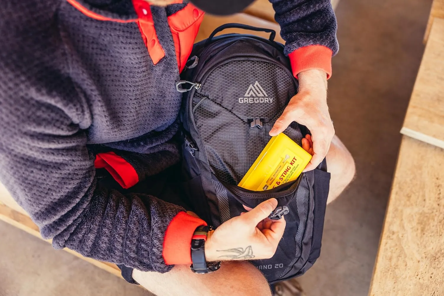 Gregory 20L US, Spark Navy, 20 Lang