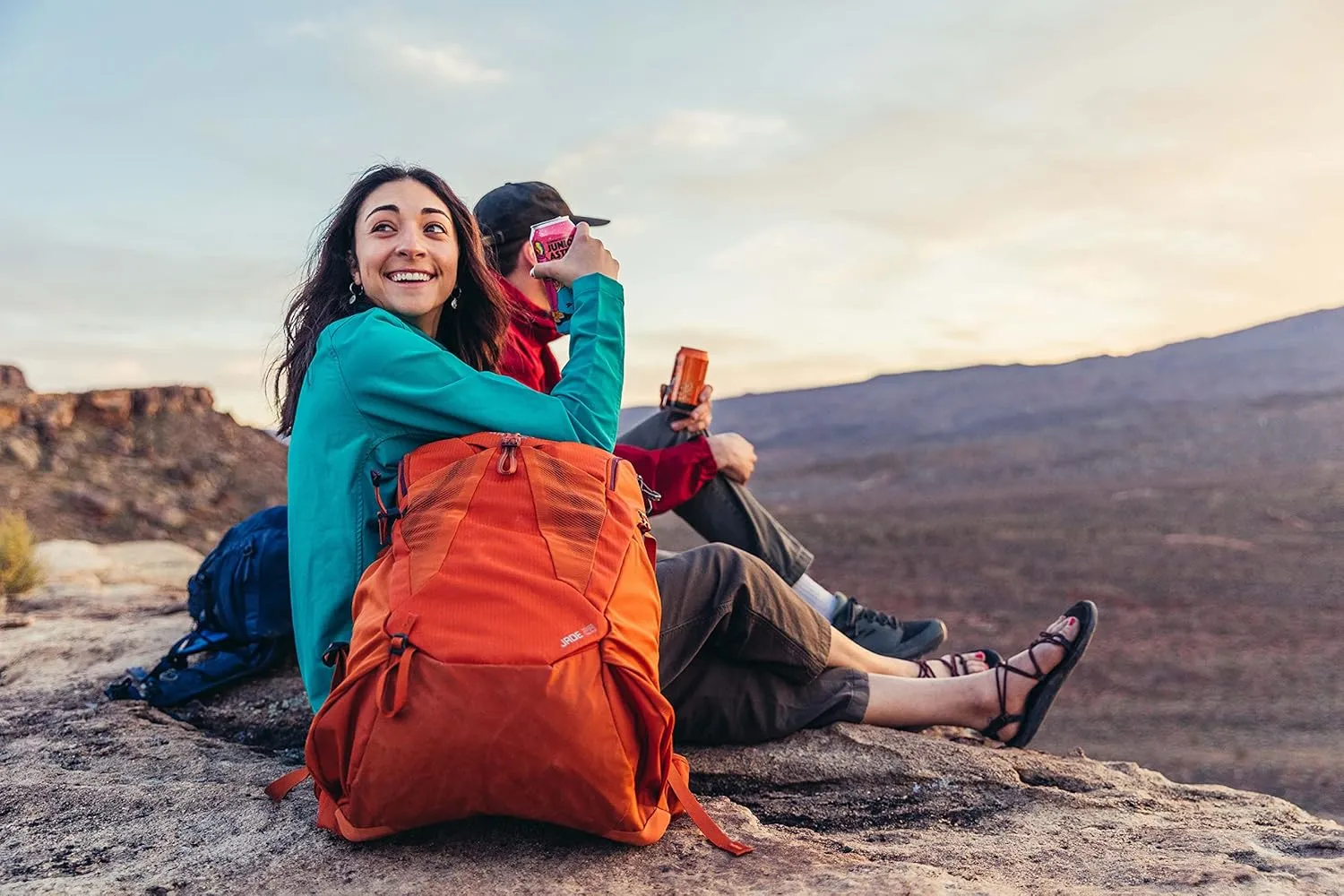 Gregory Jade 28L Women's Day Hiking Backpack, Ventilated Backpanel, Built-In Hydration Attachment for Bladder (Reservoir Not Included), Extra Small/Small, Moab Orange