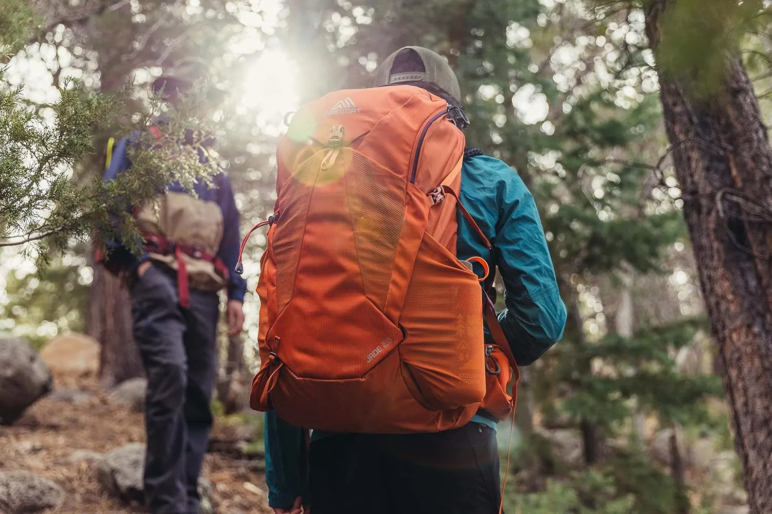 Gregory Jade 28L Women's Day Hiking Backpack, Ventilated Backpanel, Built-In Hydration Attachment for Bladder (Reservoir Not Included), Extra Small/Small, Moab Orange