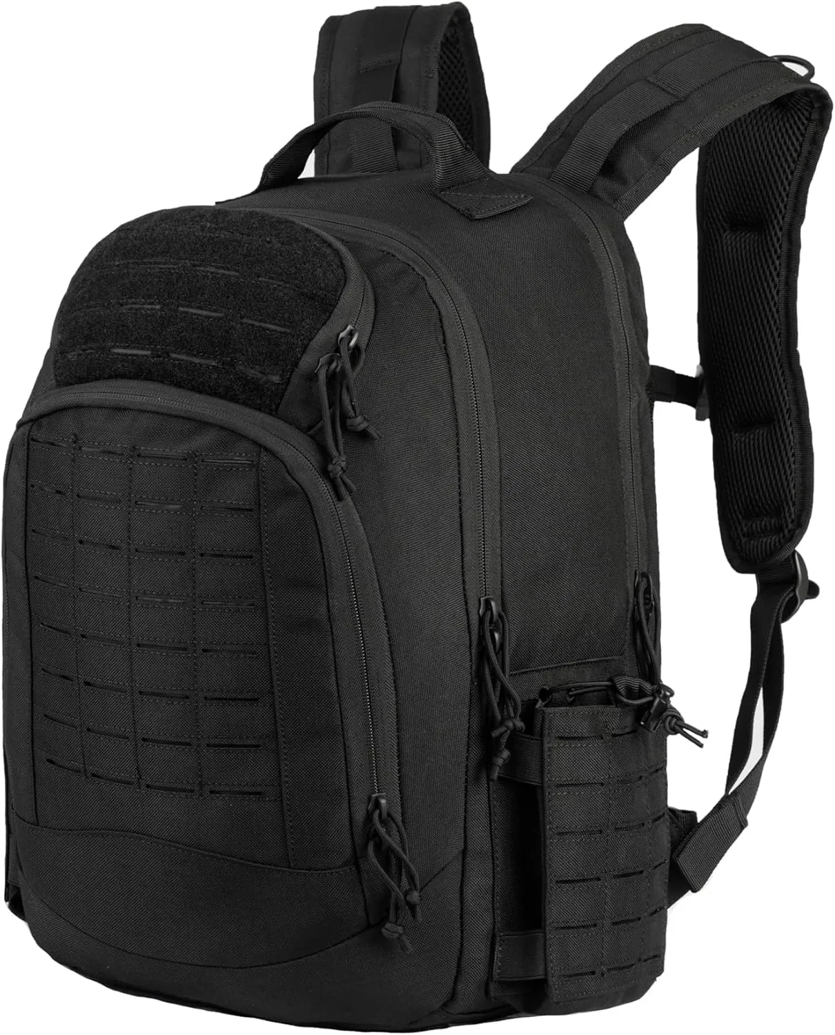 GZ XINXING Large 3 day Molle Assault Pack Military Tactical Army Backpack Bug Out Bag Daypack (Black)