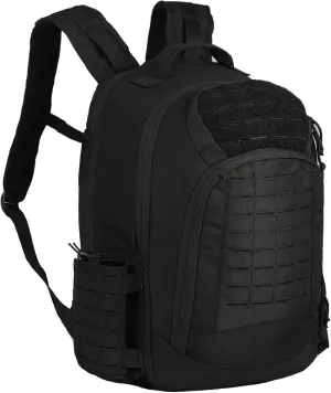 GZ XINXING Large 3 day Molle Assault Pack Military Tactical Army Backpack Bug Out Bag Daypack (Black)