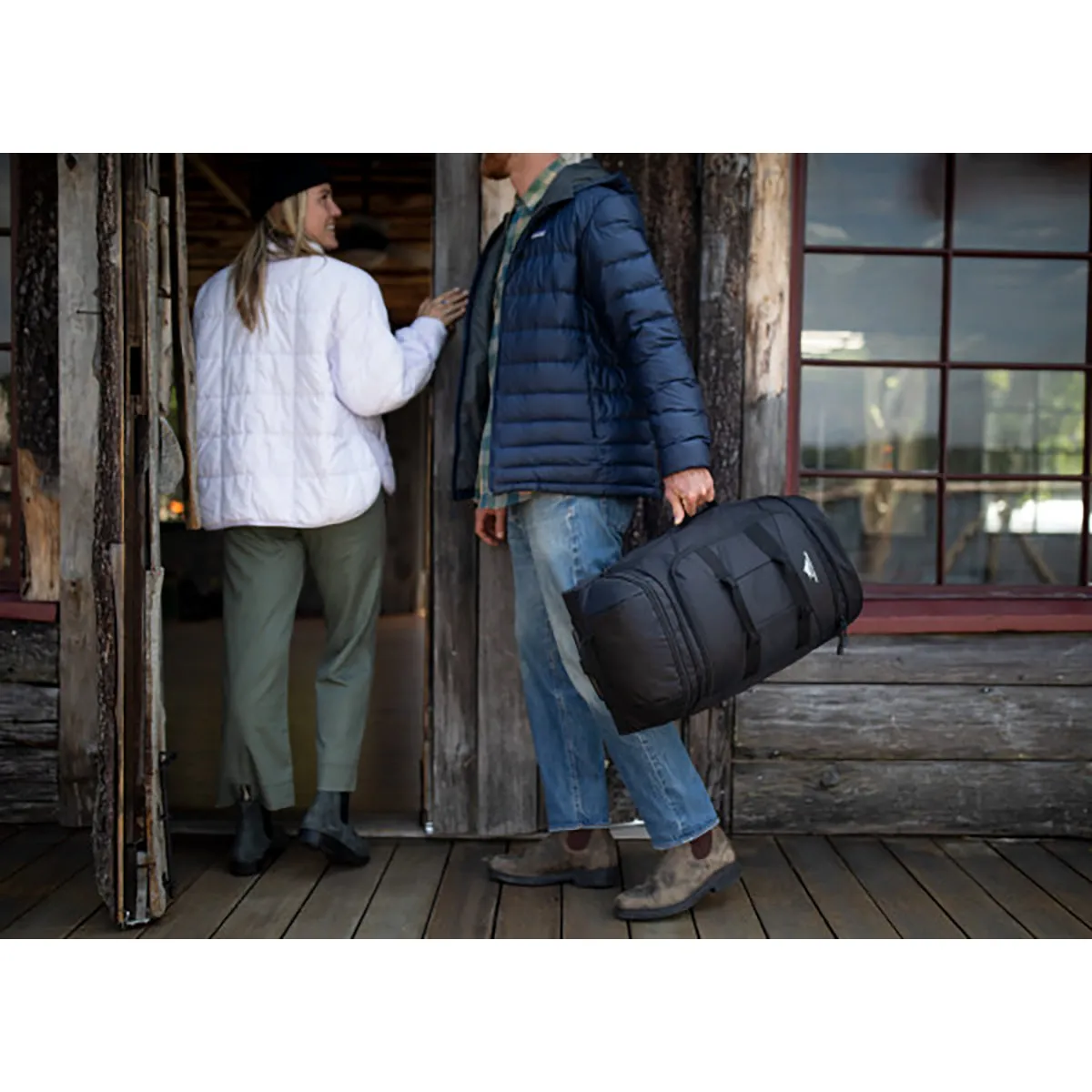 High Sierra Boxed Wheeled DFLS Medium Wheeled Duffel