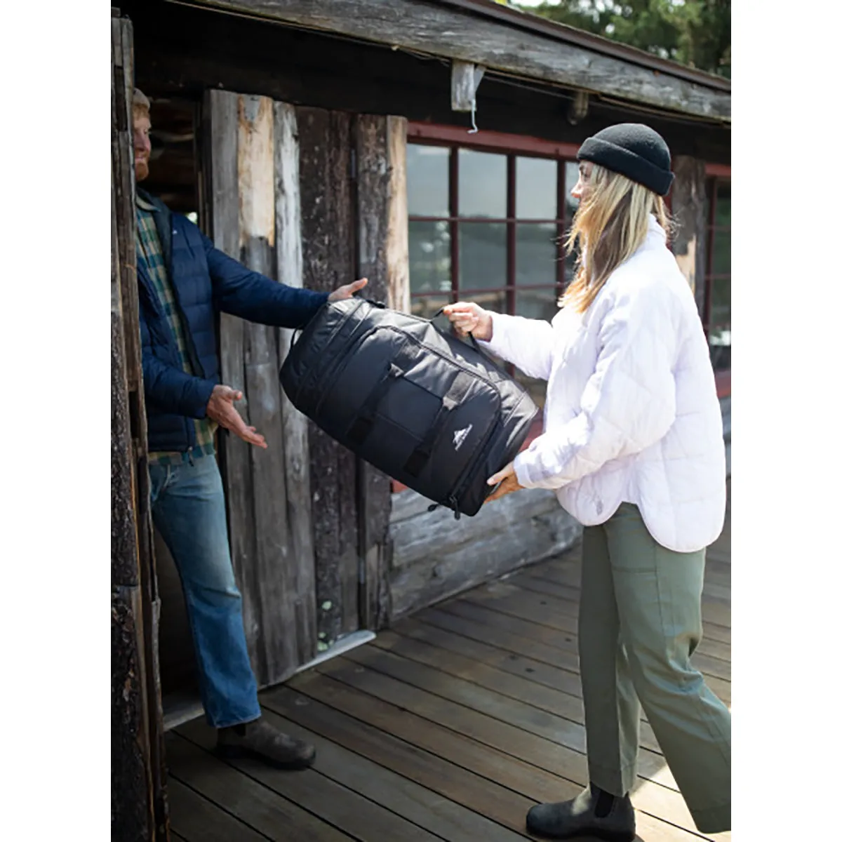 High Sierra Boxed Wheeled DFLS Medium Wheeled Duffel