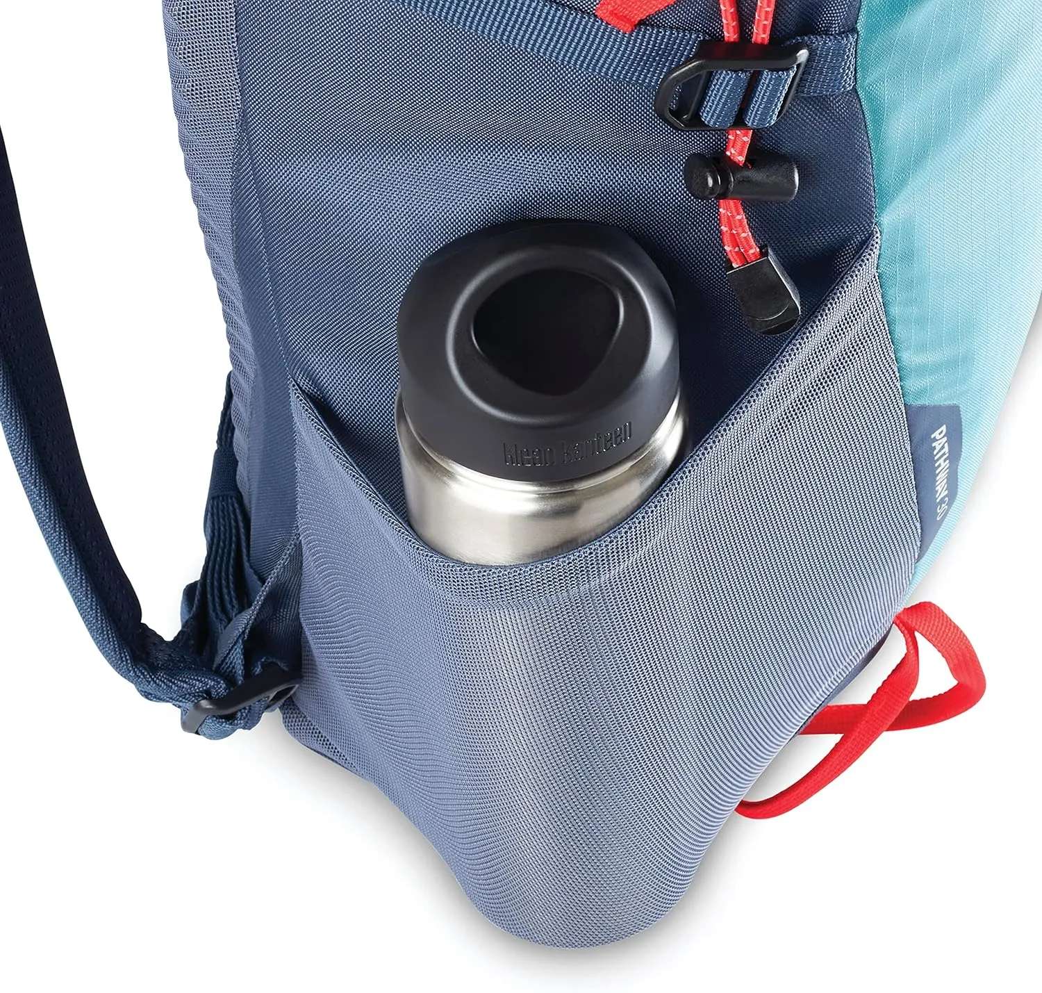 High Sierra Pathway 2.0 Backpack with Hydration Storage Sleeve, for Hiking, Biking, Camping, Traveling, Arctic Blue, 30L