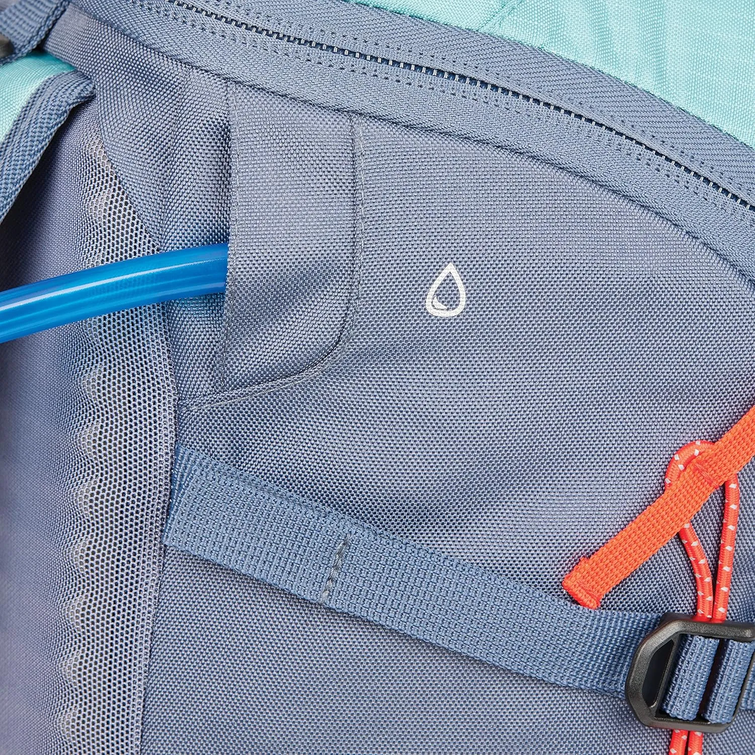 High Sierra Pathway 2.0 Backpack with Hydration Storage Sleeve, for Hiking, Biking, Camping, Traveling, Arctic Blue, 30L