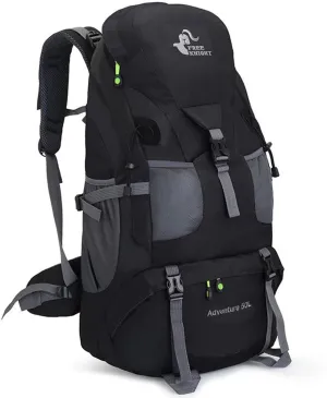 Hiking Backpack 50L Climbing Camping Backpack Large Rucksack for Trekking Travel Outdoor Sport