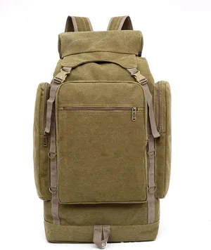 Hiking Daypacks Tactical Backpack Waterproof Large Capacity Expandable Outdoor Sports Mountaineering Zipper Oxford Cloth Mountaineering