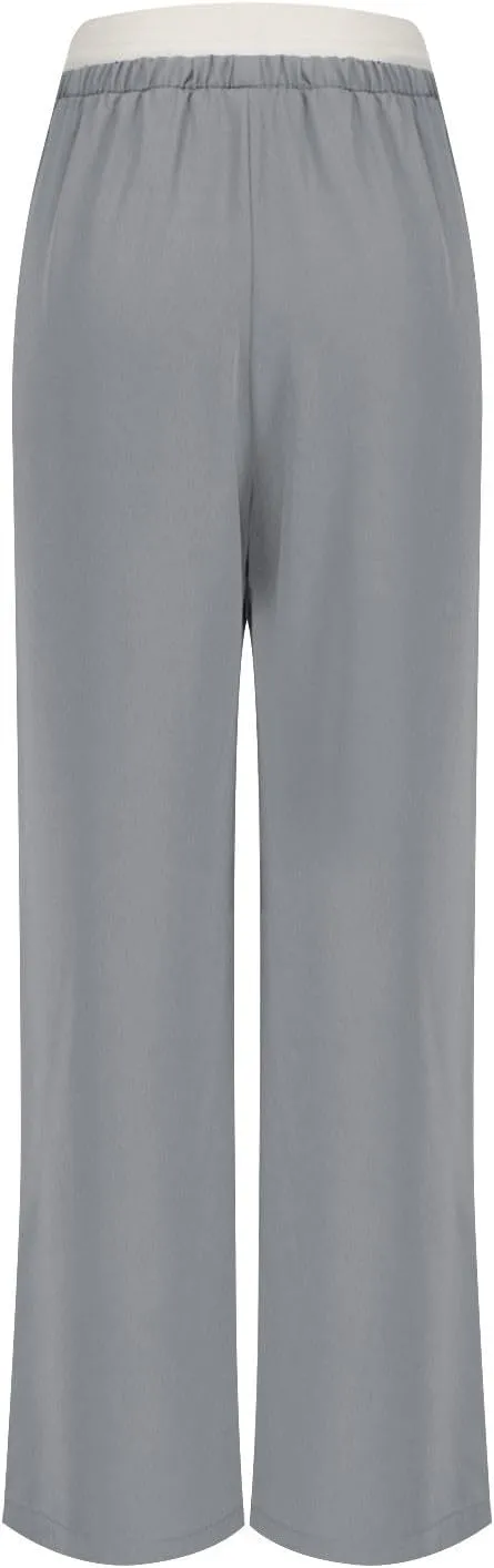 Hiking Pants Women Lightweight Travel Athletic Elastic Waist Cargo Pants Baggy Drawstring Joggers Sweatpants