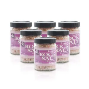 Himalayan Rock Salt - Coarse 400g [Import from Pakistan]. 100% Natural Contains 84 Minerals. Use for Body Bath Scrubs to Remove Dead Skin Cells. Rejuvenate Soft & Smooth Skin. 6 Packs, country farm
