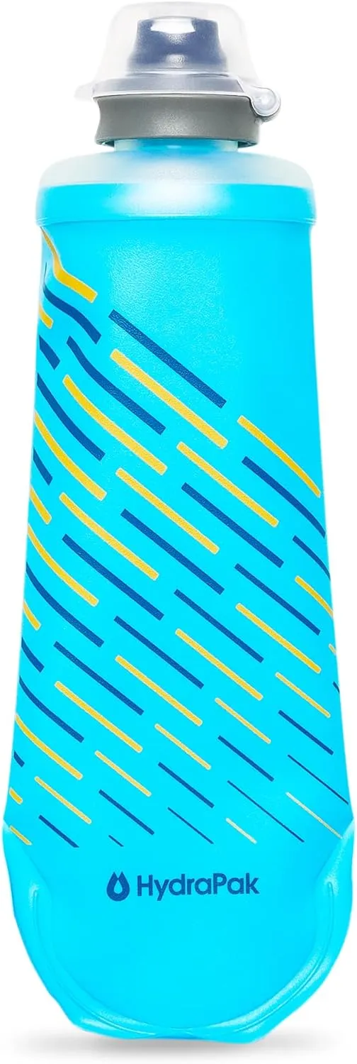 HydraPak SoftFlask - Collapsible Nutrition Flask (150ml or 250ml) - BPA Free, Easy Open Cap, Foldable, Lightweight