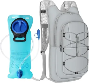 Hydration Backpack - Lightweight Water Backpack with 2L Water Bladder Bag, Running Hydration Vest Backpack for Men Women, Hydration Pack for Hiking, Cycling, Climbing MIYCOO
