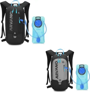 Hydration Backpack with 2l Water Bladder, Lightweight 6L Backpack for Cycling Hiking MTB Skiing Snowboarding