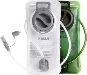 Hydration Bladder 2L-3L,Leak Proof Water Reservoir, BPA Free Military Water Storage Bladder Bag Hydration Pack Replacement Easy Clean for Bicycling Hiking Camping Hunting Running