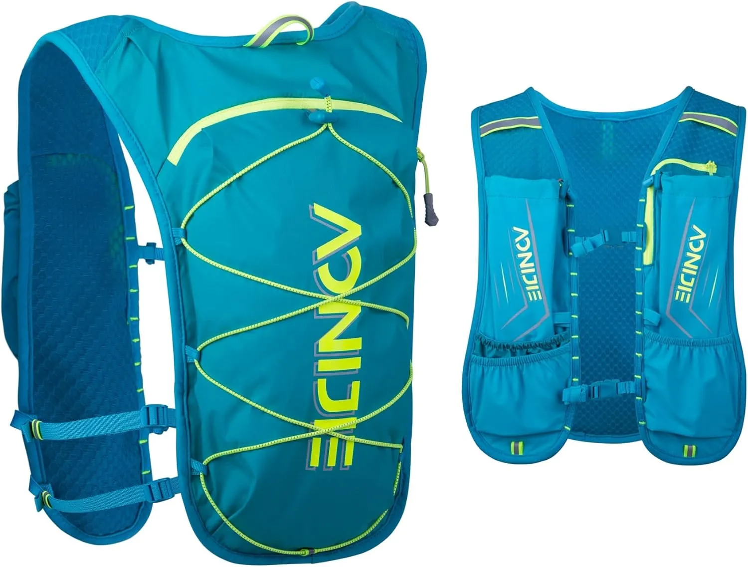 Hydration Pack Backpack 5L Running Hydration Vest Cycling Water Rucksack Trail Marathon Race Ultra Light Only 120g