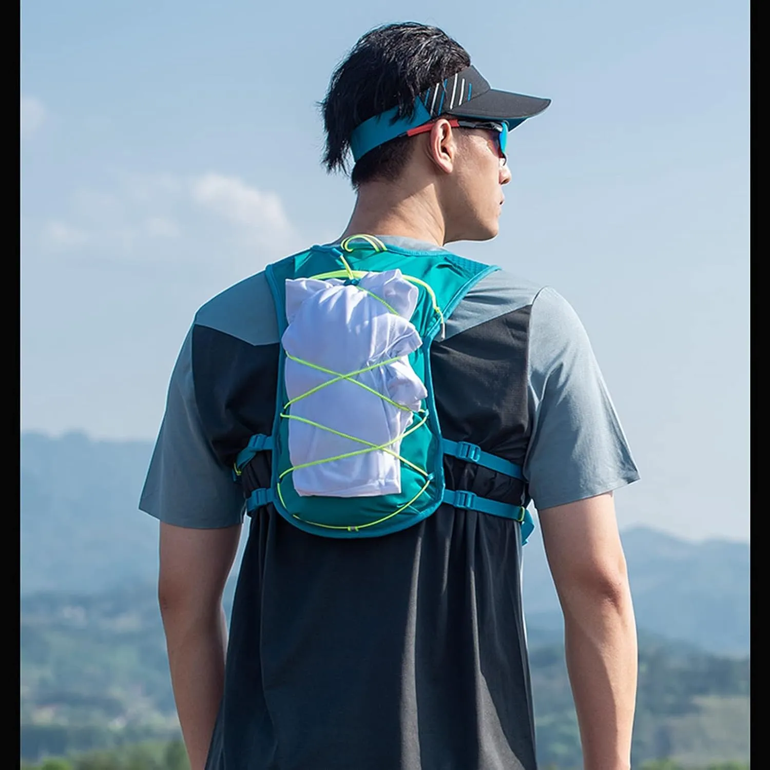 Hydration Pack Backpack 5L Running Hydration Vest Cycling Water Rucksack Trail Marathon Race Ultra Light Only 120g