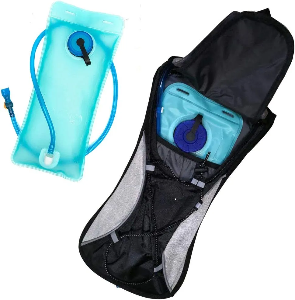 Hydration Pack Water Rucksack Backpack Bladder Bag Water Bladder Cycling Hiking Camping Climbing Travel Camelback   2L Hydration Bladder
