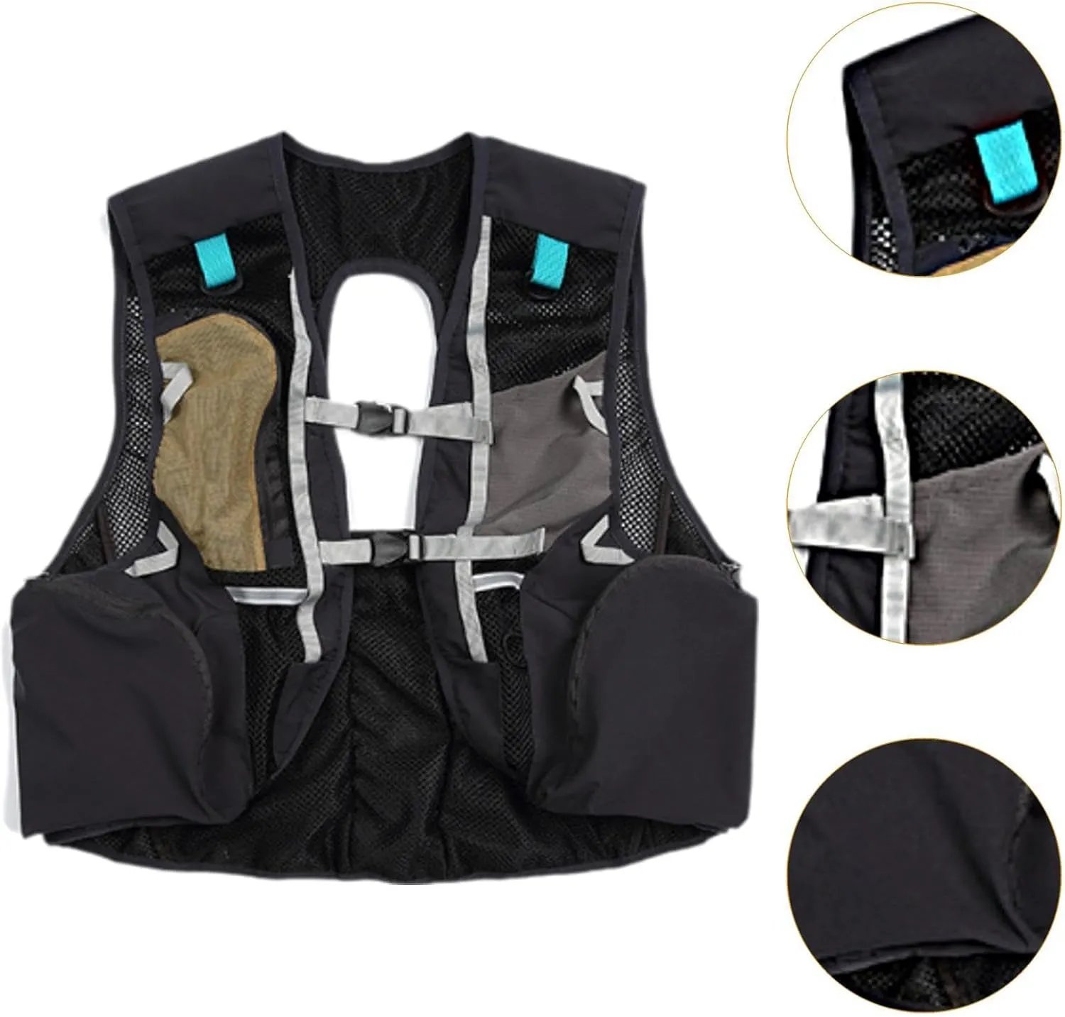 Hydration Vest Running Vest Runner Rucksack,Sport Bag,Daypack Water Backpack Hydration Vest for Camping Hiking Biking Cycling