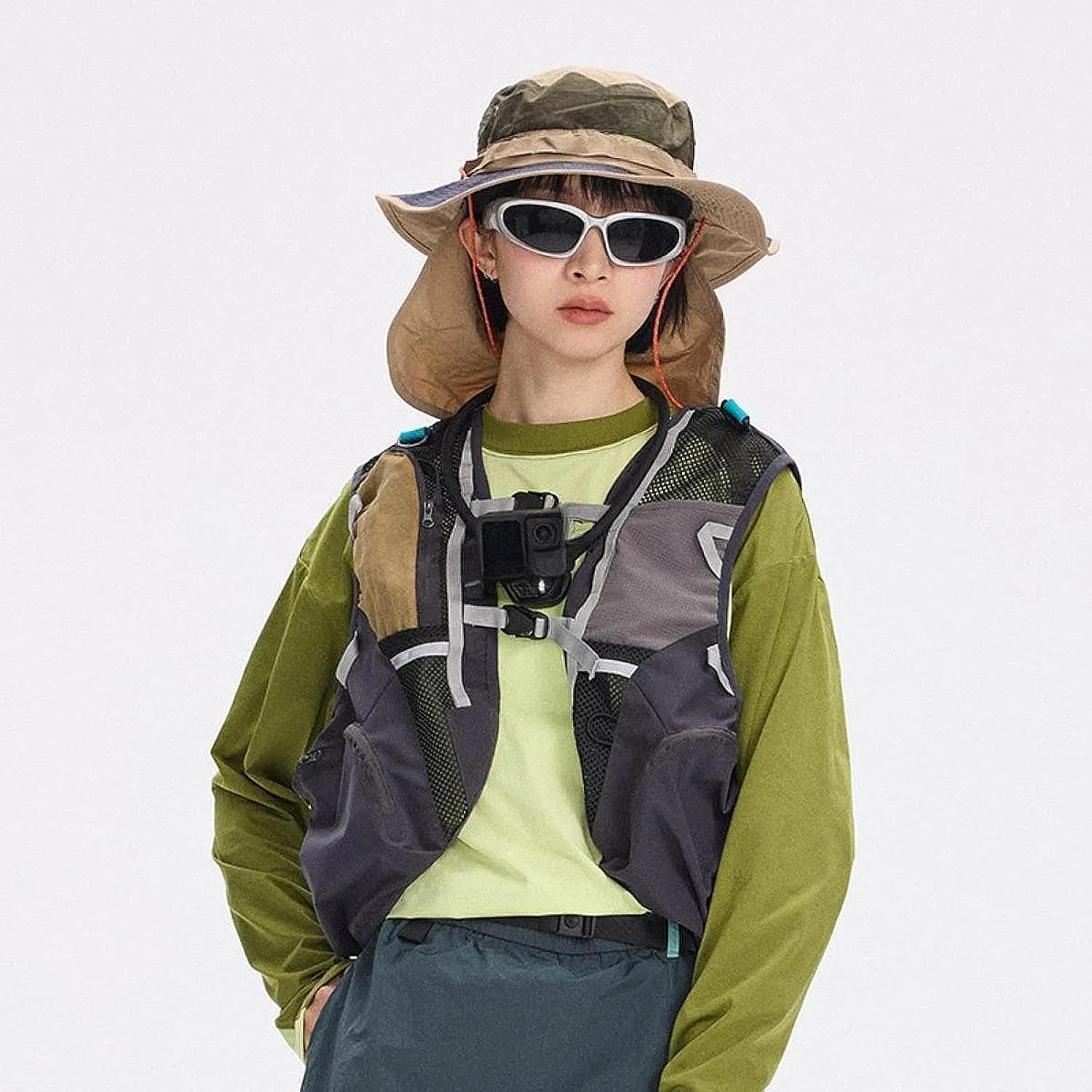 Hydration Vest Running Vest Runner Rucksack,Sport Bag,Daypack Water Backpack Hydration Vest for Camping Hiking Biking Cycling