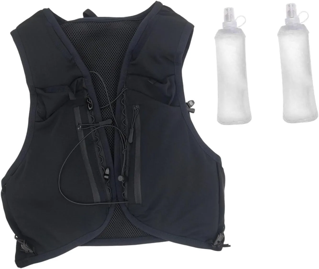 Hydration Vest Water Pack Runner Rucksack Breathable for Men Women Hydration Pack for Climbing Backpacking Trekking Camping
