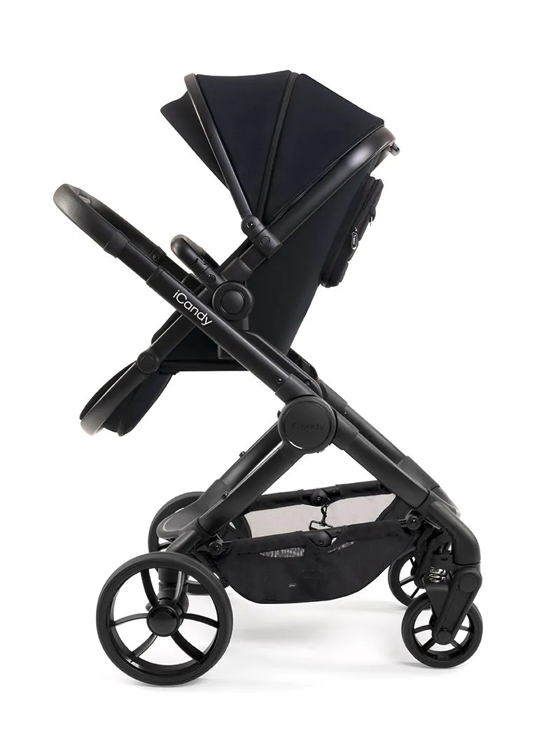 iCandy Peach 7 Complete Pushchair Bundle - Black Edition
