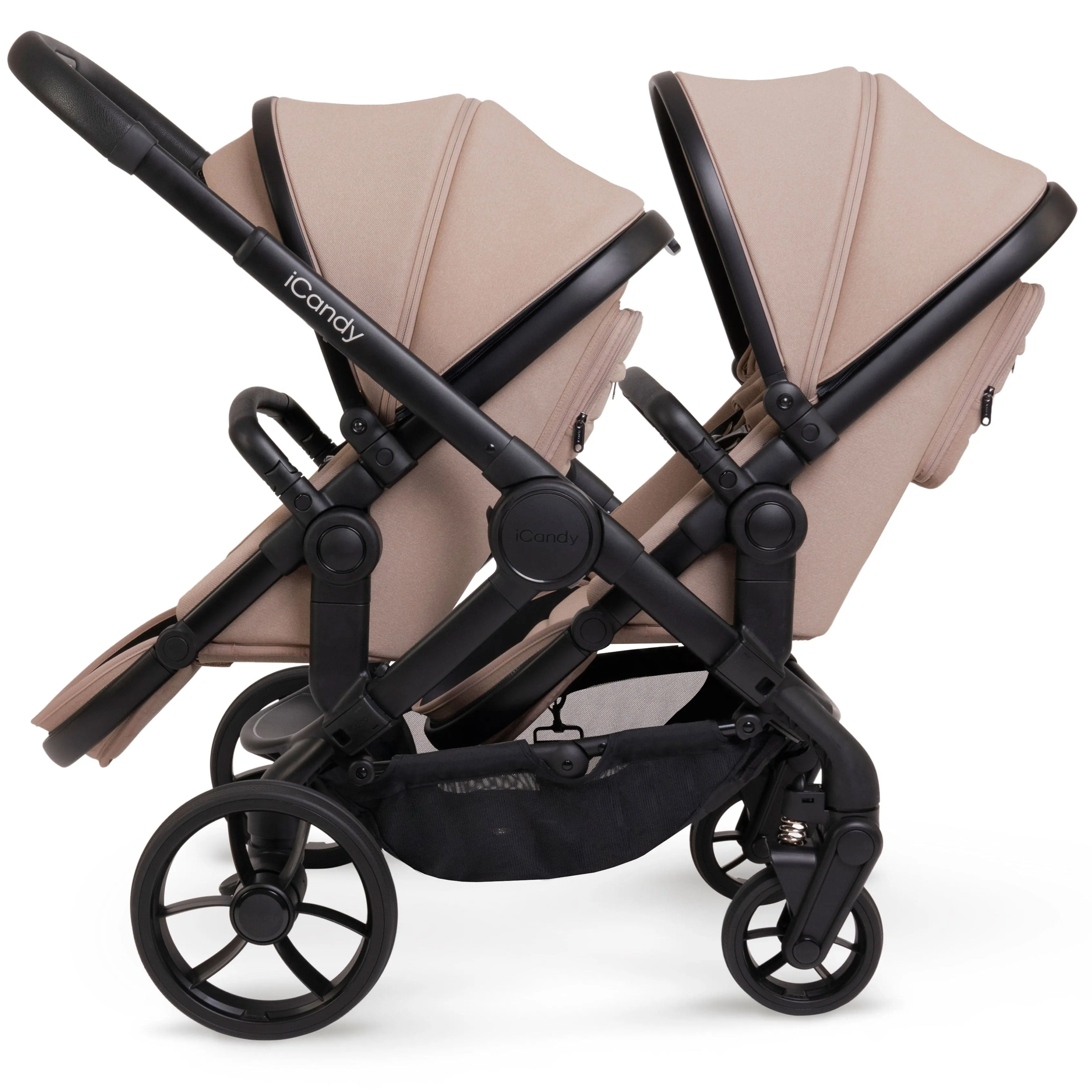iCandy Peach 7 Double Complete Maxi-Cosi Travel System in Cookie