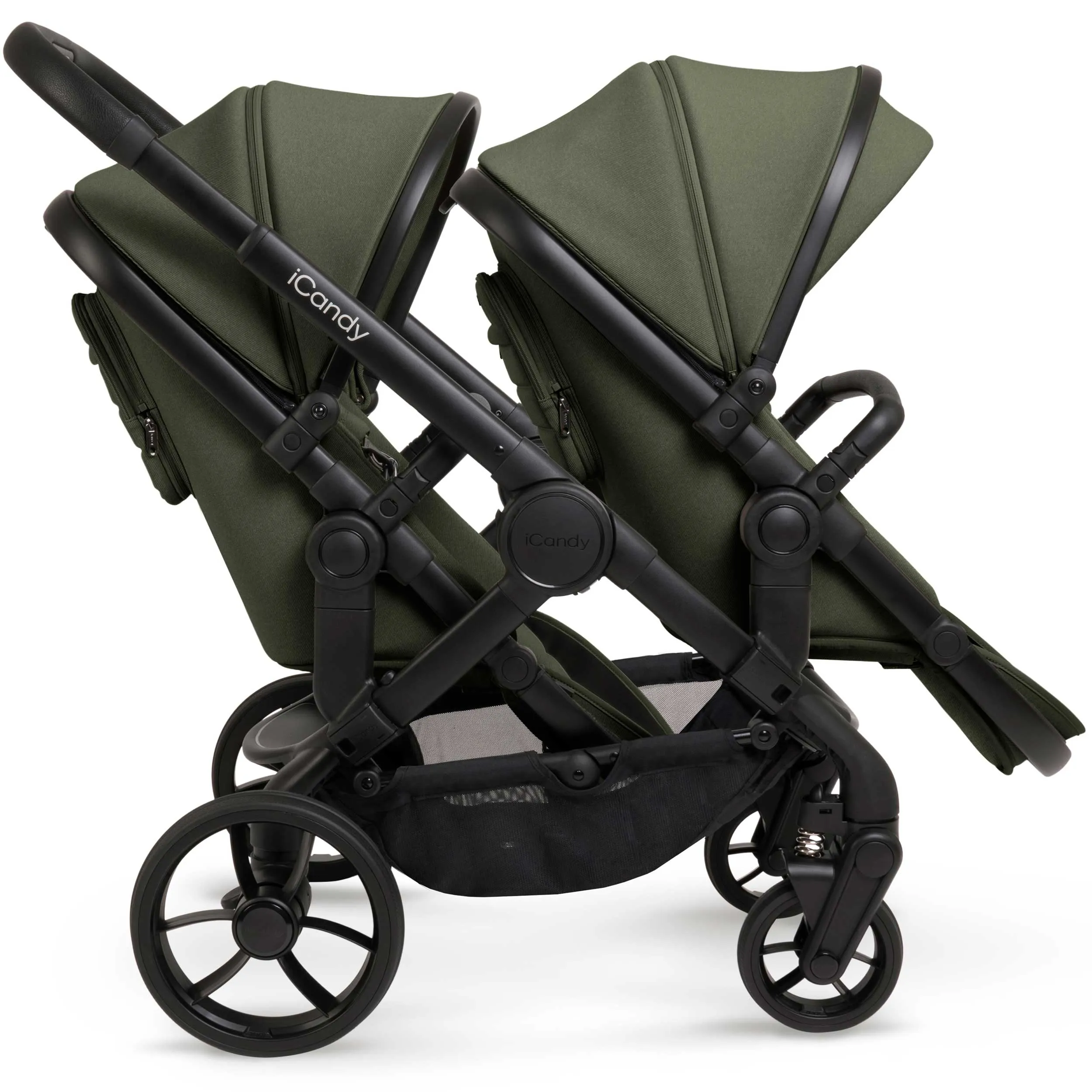 iCandy Peach 7 Double Complete Maxi-Cosi Travel System in Ivy