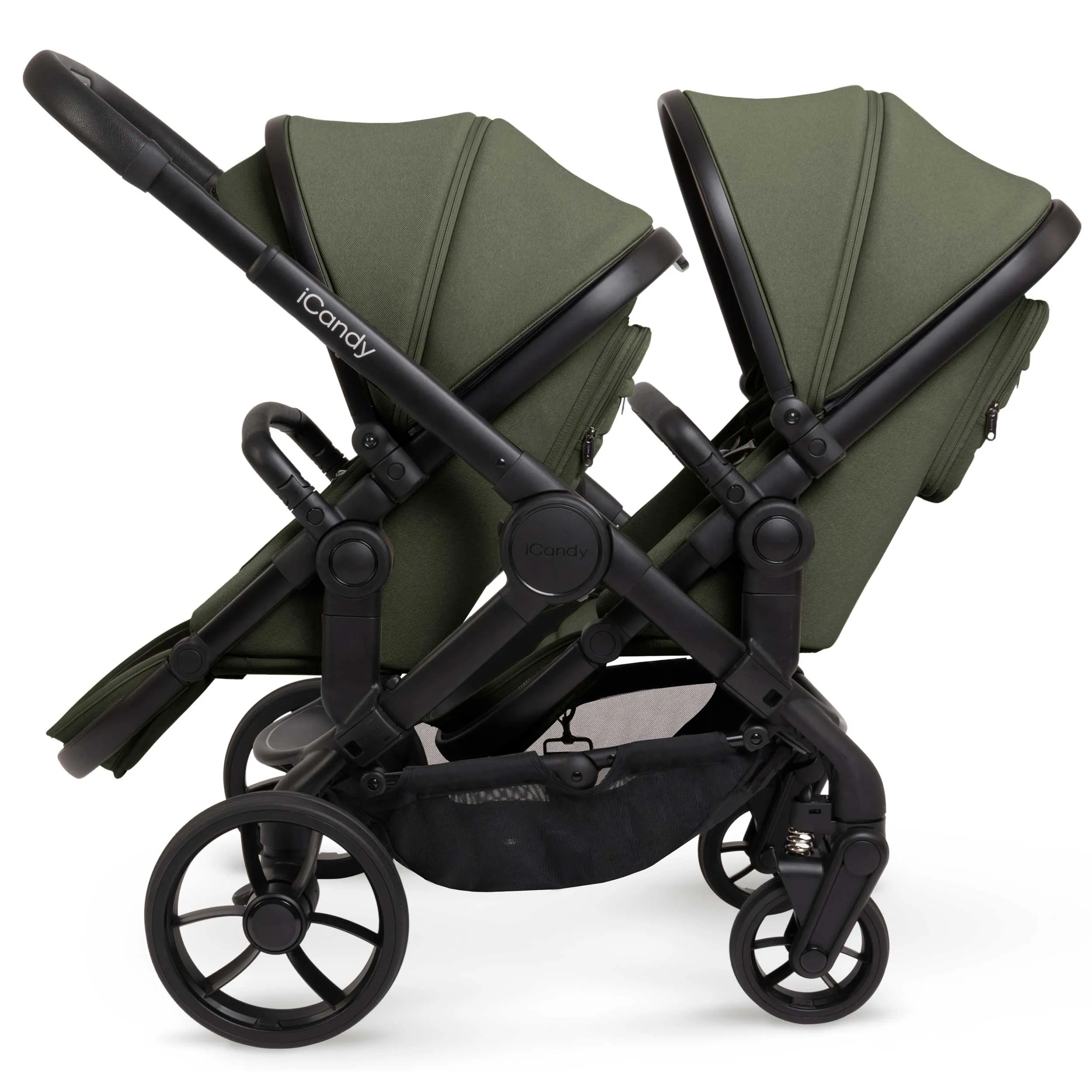 iCandy Peach 7 Double Complete Maxi-Cosi Travel System in Ivy