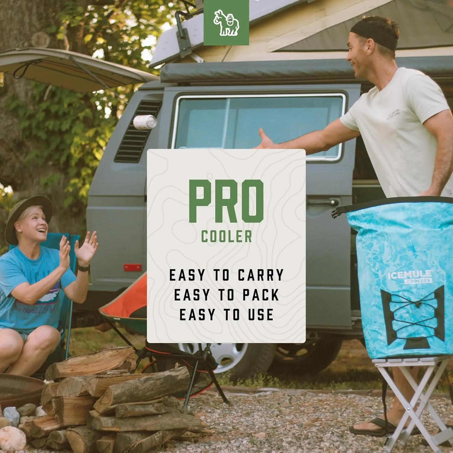 ICEMULE Pro Collapsible Backpack Cooler – Hands Free, 100% Waterproof, 24  Hours Cooling, Soft Sided Cooler
