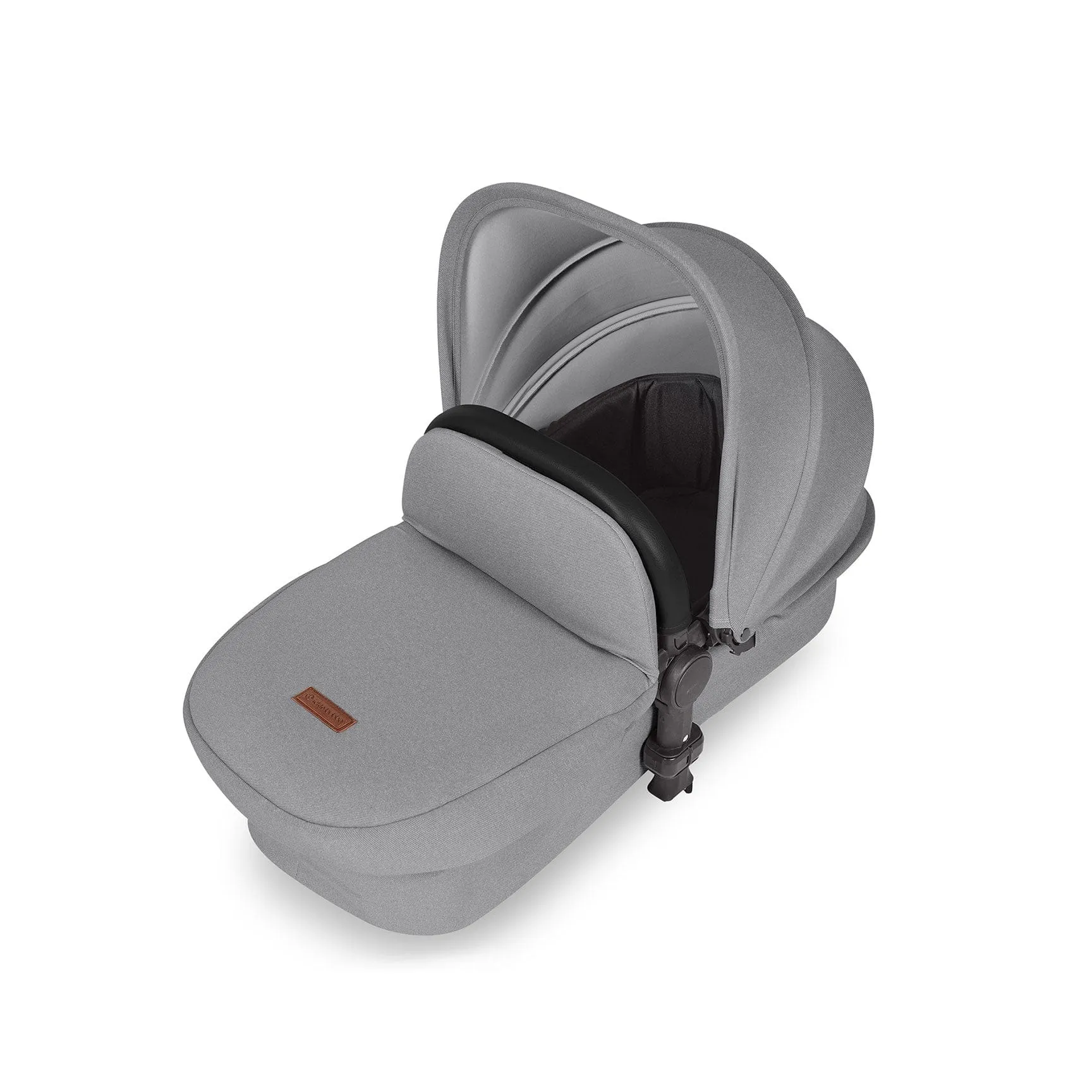 Ickle Bubba Stomp Luxe 2-in-1 Premium Pushchair in Black/Pearl Grey/Black