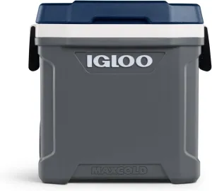 Igloo Coolers Maxcold Series, Insulated Portable Cooler, Hard Coolers, Leak-Proof Ice Chest, 5 Day Ice Retention