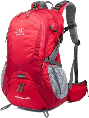 IKXO Hiking Backpack Waterproof Men Women Outdoor Travel for Trekking Camping Walking with Cover Student College School Daypack